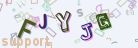 This is a captcha-picture. It is used to prevent mass-access by robots. (see: www.captcha.net)