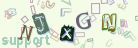 This is a captcha-picture. It is used to prevent mass-access by robots. (see: www.captcha.net)