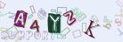 This is a captcha-picture. It is used to prevent mass-access by robots. (see: www.captcha.net)