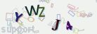 This is a captcha-picture. It is used to prevent mass-access by robots. (see: www.captcha.net)