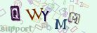 This is a captcha-picture. It is used to prevent mass-access by robots. (see: www.captcha.net)