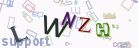 This is a captcha-picture. It is used to prevent mass-access by robots. (see: www.captcha.net)
