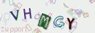 This is a captcha-picture. It is used to prevent mass-access by robots. (see: www.captcha.net)