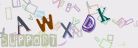 This is a captcha-picture. It is used to prevent mass-access by robots. (see: www.captcha.net)