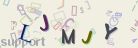 This is a captcha-picture. It is used to prevent mass-access by robots. (see: www.captcha.net)