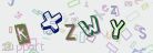 This is a captcha-picture. It is used to prevent mass-access by robots. (see: www.captcha.net)