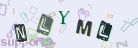 This is a captcha-picture. It is used to prevent mass-access by robots. (see: www.captcha.net)