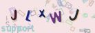 This is a captcha-picture. It is used to prevent mass-access by robots. (see: www.captcha.net)