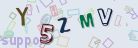 This is a captcha-picture. It is used to prevent mass-access by robots. (see: www.captcha.net)