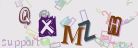 This is a captcha-picture. It is used to prevent mass-access by robots. (see: www.captcha.net)