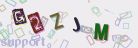 This is a captcha-picture. It is used to prevent mass-access by robots. (see: www.captcha.net)