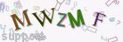 This is a captcha-picture. It is used to prevent mass-access by robots. (see: www.captcha.net)